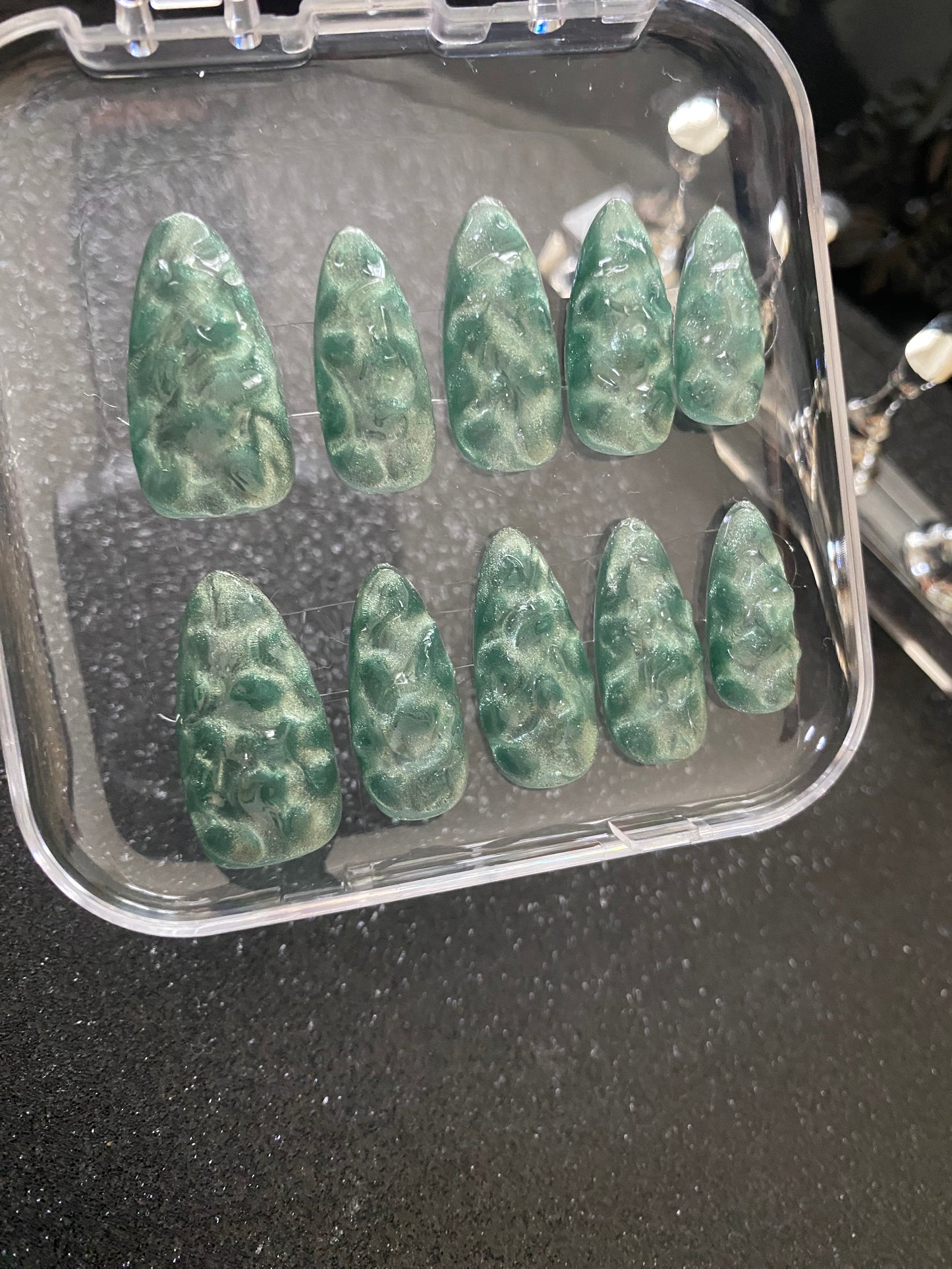 OCEAN CRYSTAL - KEMYX NAILS PRESS-ON