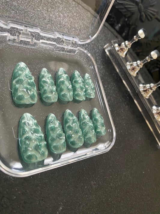 OCEAN CRYSTAL - KEMYX NAILS PRESS-ON