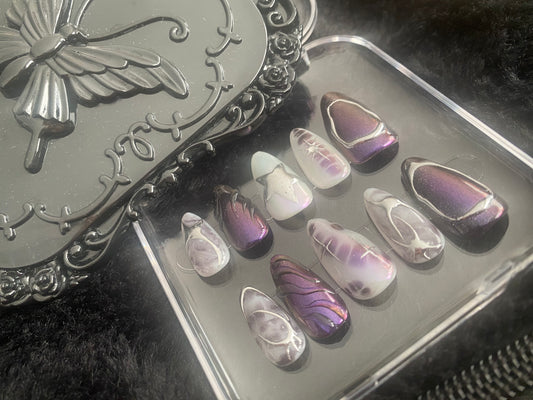 NEBULA CHROME – KEMYX NAILS PRESS-ON