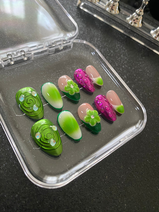 ENCHANTED BLOOM - KEMYX NAILS PRESS-ON