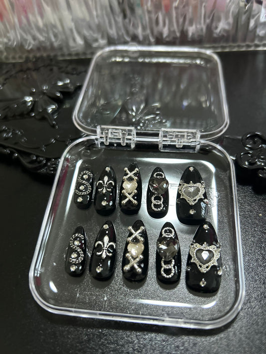 BLACK OBSESSION – KEMYX NAILS PRESS-ON